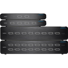 Belkin Universal 2nd Gen Secure KVM Switch, 16-Port Single Head w/ CAC — F1DN116KVM-UN-4