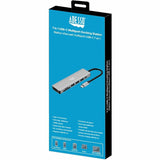 Adesso AUH-4025 7 in 1 Docking Station, Supports USB C to x1 4K HDMI, 3x USB-A 3.2, 1x PD, 1x Micro SD, 1x SD Card — AUH-4025