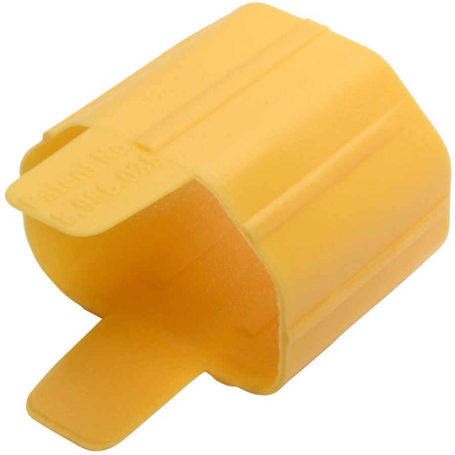 Eaton Tripp Lite Series Plug-Lock Inserts, C13 Power Cord to C14 Outlet, Yellow, 100 Pack — PLC14YW