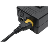 Eaton Tripp Lite Series Plug-Lock Inserts, C13 Power Cord to C14 Outlet, Yellow, 100 Pack — PLC14YW