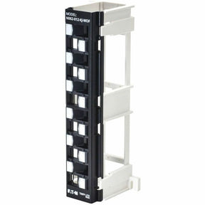 Eaton Tripp Lite Series 12-Port Wall-Mount Patch Panel for UTP Keystone Jacks, Offset Ports, TAA — N062-012-KJ-WOF