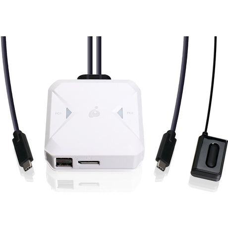 IOGEAR 2-Port 4K USB-C KVM Switch with DisplayPort output — GCS72CC