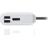 IOGEAR 2-Port 4K USB-C KVM Switch with DisplayPort output — GCS72CC