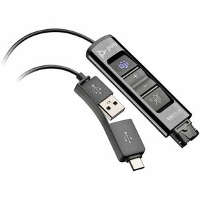 Poly DA85-M USB to QD Black Adapter TAA — 786C8AA