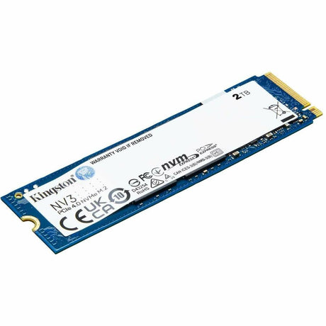 Kingston NV3 2 TB Solid State Drive - M.2 2280 Internal - PCI Express NVMe (PCI Express NVMe 4.0 x4) — SNV3S/2000G