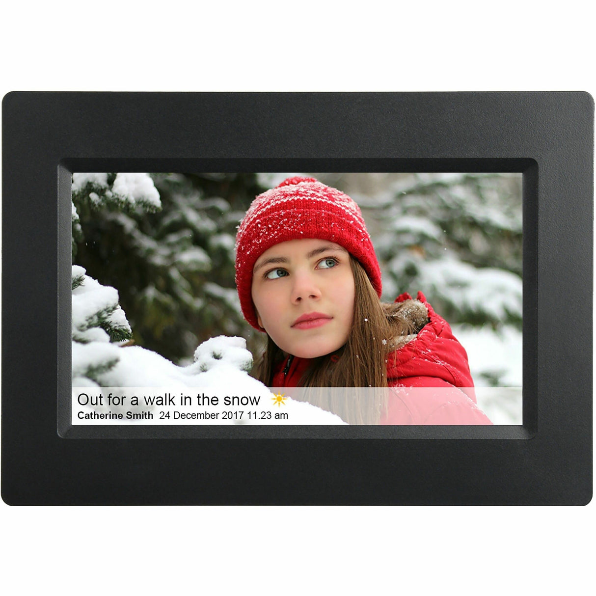 Supersonic 7" Smart Photo Frame — SC-7107W