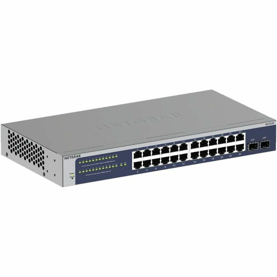 Netgear Gigabit Smart Switches — GS724T-600NAS
