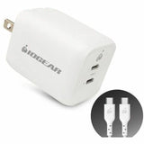 IOGEAR GearPower Dual USB-C 65W GaN Charger — GPAWC65W