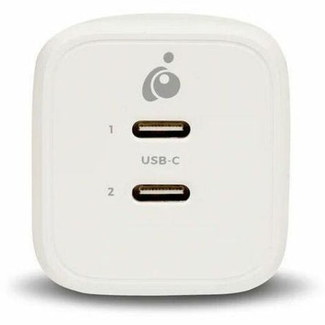 IOGEAR GearPower Dual USB-C 65W GaN Charger — GPAWC65W