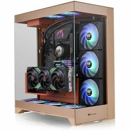 Thermaltake CTE E550 TG Gravel Sand Mid Tower Chassis — CA-1Z8-00MGWN-00