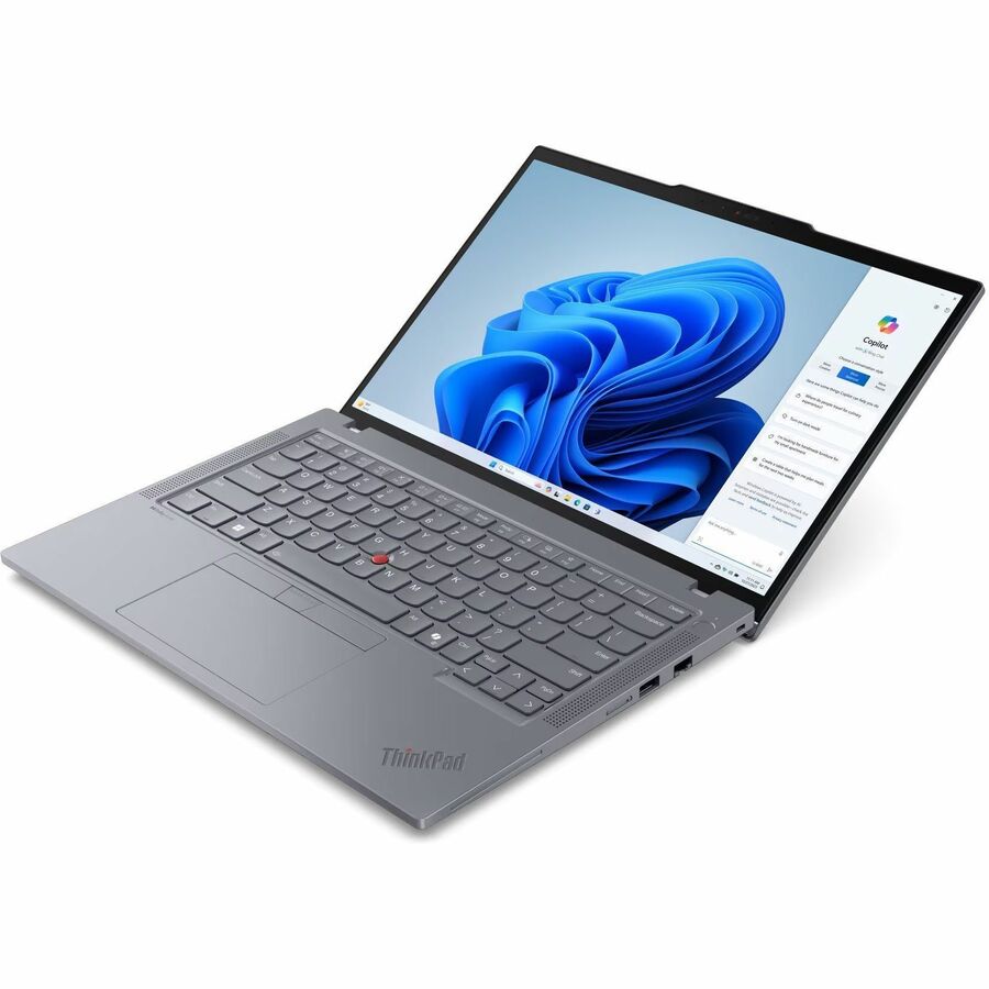 Lenovo ThinkPad T14 Gen 5 21MC000NUS 14" Notebook - WUXGA - AMD Ryzen 5 PRO 8540U - 16 GB - 256 GB SSD - English Keyboard - Gray — 21MC000NUS