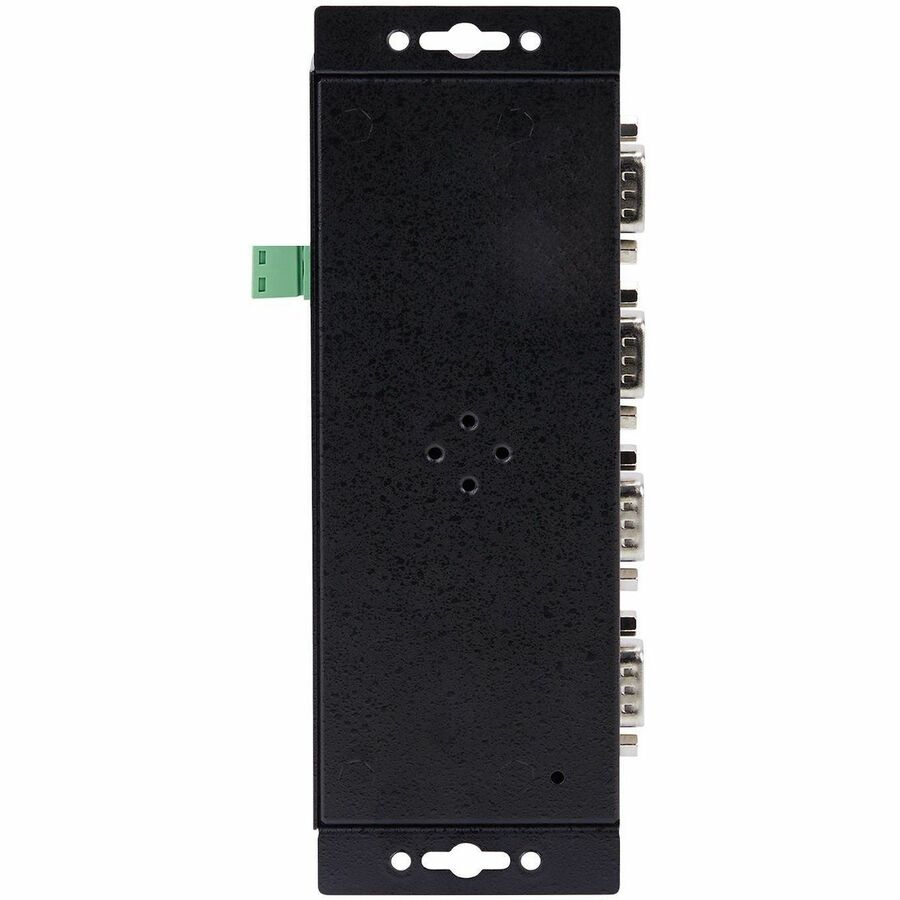 StarTech.com 4-Port Serial to Ethernet Adapter, IP Serial Device Server For Remote RS232 Devices, Wall/DIN Rail Mount, LAN To DB9 Converter — I43-SERIAL-ETHERNET