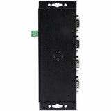StarTech.com 4-Port Serial to Ethernet Adapter, IP Serial Device Server For Remote RS232 Devices, Wall/DIN Rail Mount, LAN To DB9 Converter — I43-SERIAL-ETHERNET