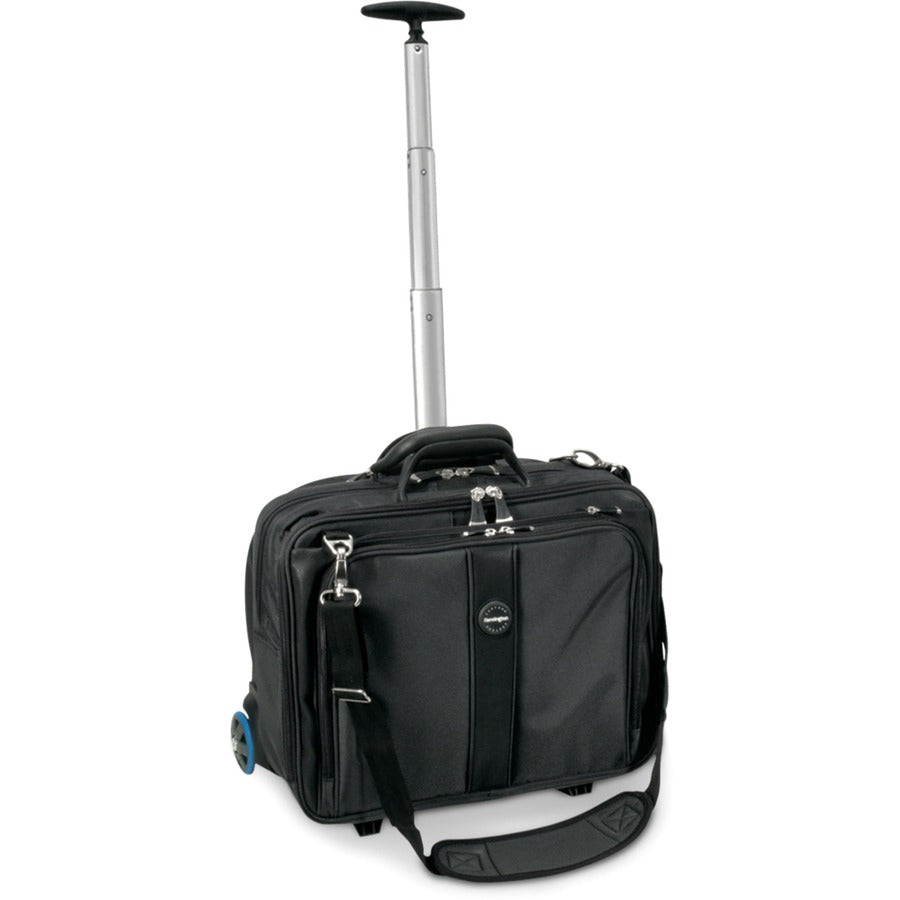 Kensington Contour Carrying Case (Roller) for 17" Notebook - Black, Gray — K62348A