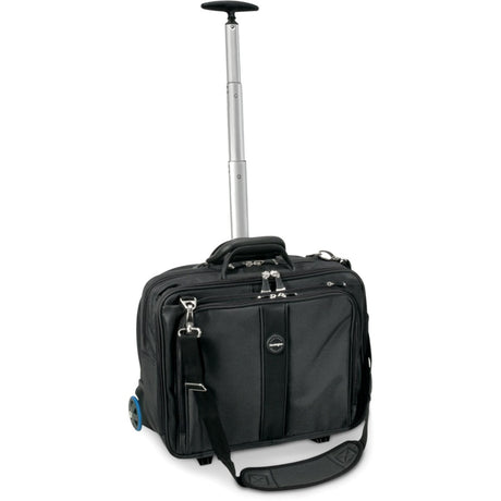 Kensington Contour Carrying Case (Roller) for 17" Notebook - Black, Gray — K62348A