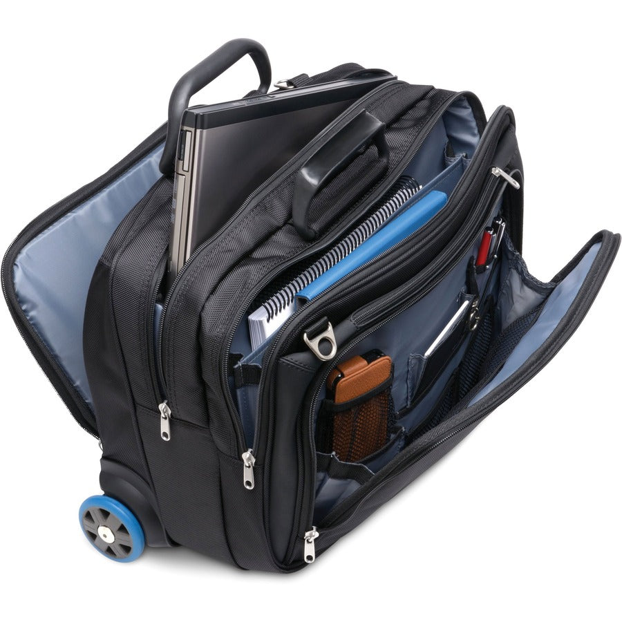 Kensington Contour Carrying Case (Roller) for 17" Notebook - Black, Gray — K62348A