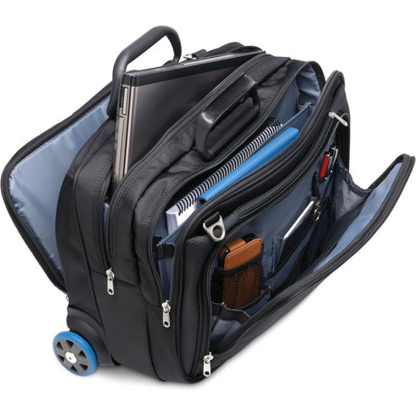 Kensington Contour Carrying Case (Roller) for 17" Notebook - Black, Gray — K62348A