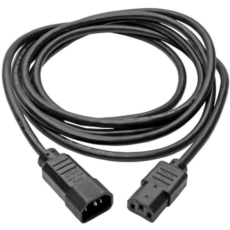 Eaton Tripp Lite Series PDU Power Cord, C13 to C14 - 10A, 250V, 18 AWG, 10 ft. (3.05 m), Black — P004-010
