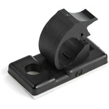 StarTech.com 100 Self Adhesive Cable Management Clips - Ethernet/Network Cable/Office Desk Cord Organizer - Sticky Wire Holder/Clamp Black — CBMCC1