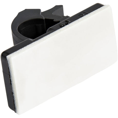 StarTech.com 100 Self Adhesive Cable Management Clips - Ethernet/Network Cable/Office Desk Cord Organizer - Sticky Wire Holder/Clamp Black — CBMCC1