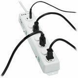 Eaton Tripp Lite Series Safe-IT UL 1363 Medical-Grade Power Strip, 6 Hospital-Grade Outlets, USB Charging, Safety Covers, Antimicrobial, 2 ft. Cord — PS-602-HGUSB