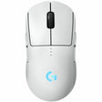Logitech G PRO 2 LIGHTSPEED Wireless Gaming Mouse, Right- or Left-Handed Mouse with up to 4 Customizable and Switchable Magnetic Side Buttons, 32k DPI Sensor, USB-C Charging, for PC/Mac - White — 910-007290