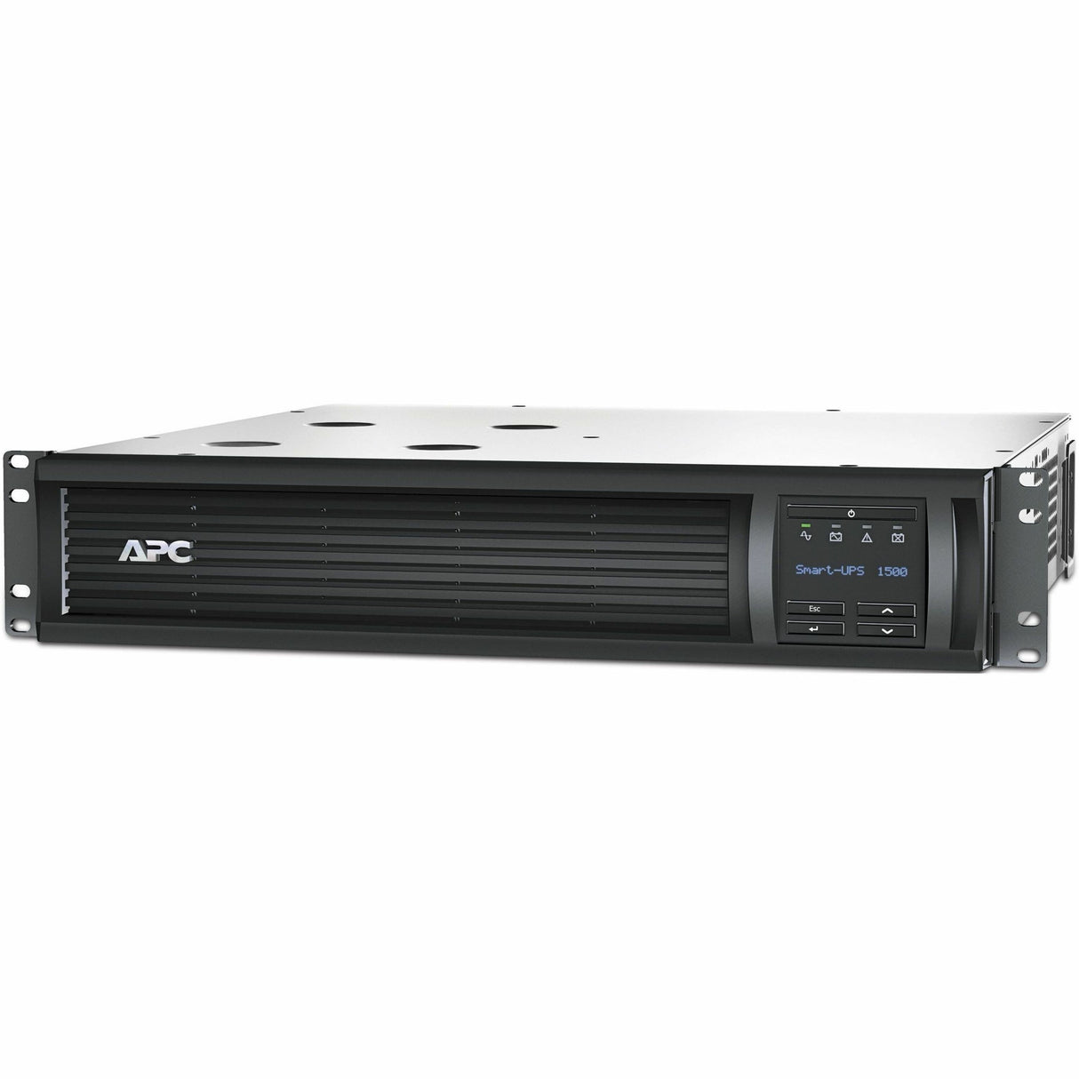 APC Smart-UPS, Line Interactive, 1500VA, Rackmount 2U, 230V, 4x IEC C13 outlets, SmartSlot, AVR, LCD — SMT1500RMI2U