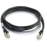C2G-6ft Cat6a Snagless Shielded (STP) Network Patch Cable - Black — 00711