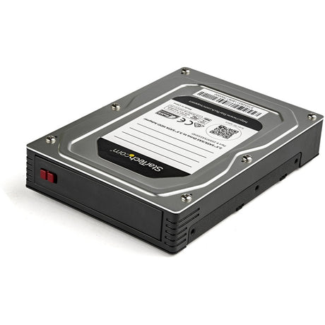StarTech.com 2.5 to 3.5 Hard Drive Adapter - For SATA and SAS SSD / HDD - 2.5 to 3.5 Hard Drive Enclosure - 2.5 to 3.5 SSD Adapter - 2.5 to 3.5 HDD Adapter — 25SATSAS35HD