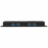 Eaton Tripp Lite Series Industrial 7-Port USB-C Hub, USB 3.x Gen 2 (10Gbps), 4x USB-A & 3x USB-C Ports, 15Kv ESD Immunity, 2Kv Surge, TAA — U460-4A3C-IND