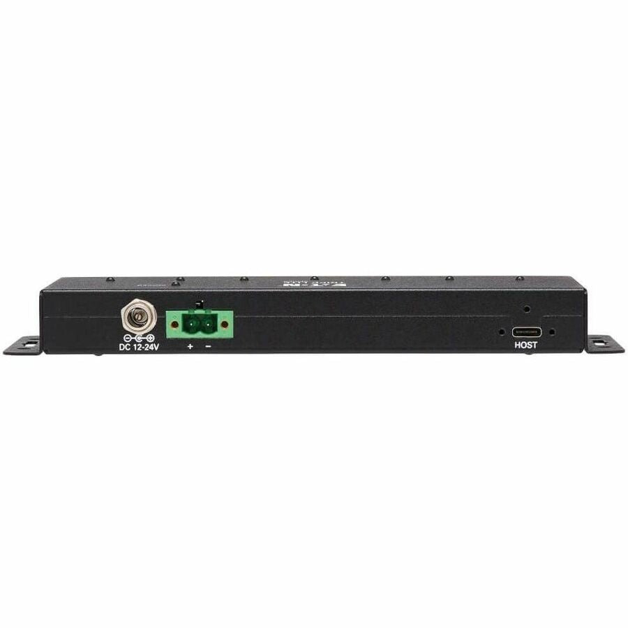 Eaton Tripp Lite Series Industrial 7-Port USB-C Hub, USB 3.x Gen 2 (10Gbps), 4x USB-A & 3x USB-C Ports, 15Kv ESD Immunity, 2Kv Surge, TAA — U460-4A3C-IND
