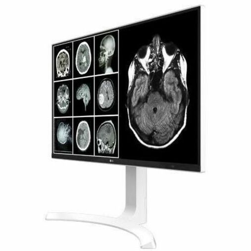 LG 27HJ712C-W 27" Class 4K UHD LCD Monitor - 16:9 - White - TAA Compliant — 27HJ712C-W
