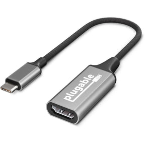 Plugable USB C to HDMI adapter, HDMI 2.0, USB4 / Thunderbolt Adapter for 4K Monitor up to 4K 60Hz — USBC-HDMI