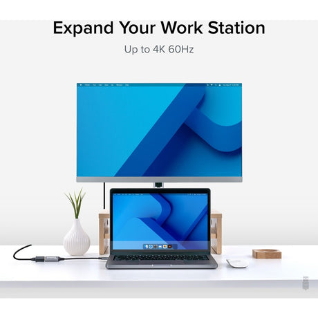 Plugable USB C to HDMI adapter, HDMI 2.0, USB4 / Thunderbolt Adapter for 4K Monitor up to 4K 60Hz — USBC-HDMI