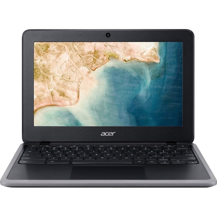 Acer Chromebook 311 C733T C733T-C962 11.6" Touchscreen Chromebook - HD - Intel Celeron N4020 - 4 GB - 32 GB Flash Memory - English (US) Keyboard - Shale Black — NX.H8WAA.003