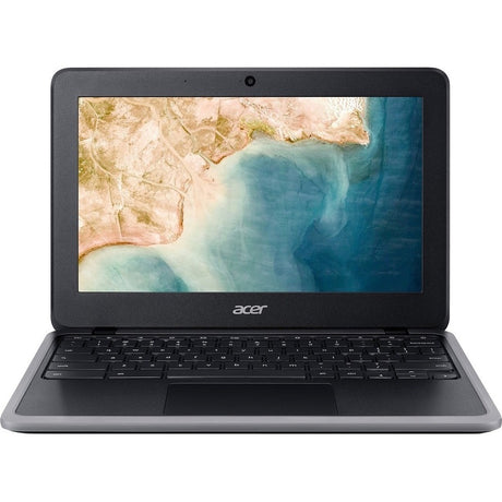 Acer Chromebook 311 C733T C733T-C962 11.6" Touchscreen Chromebook - HD - Intel Celeron N4020 - 4 GB - 32 GB Flash Memory - English (US) Keyboard - Shale Black — NX.H8WAA.003