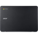 Acer Chromebook 311 C733T C733T-C962 11.6" Touchscreen Chromebook - HD - Intel Celeron N4020 - 4 GB - 32 GB Flash Memory - English (US) Keyboard - Shale Black — NX.H8WAA.003