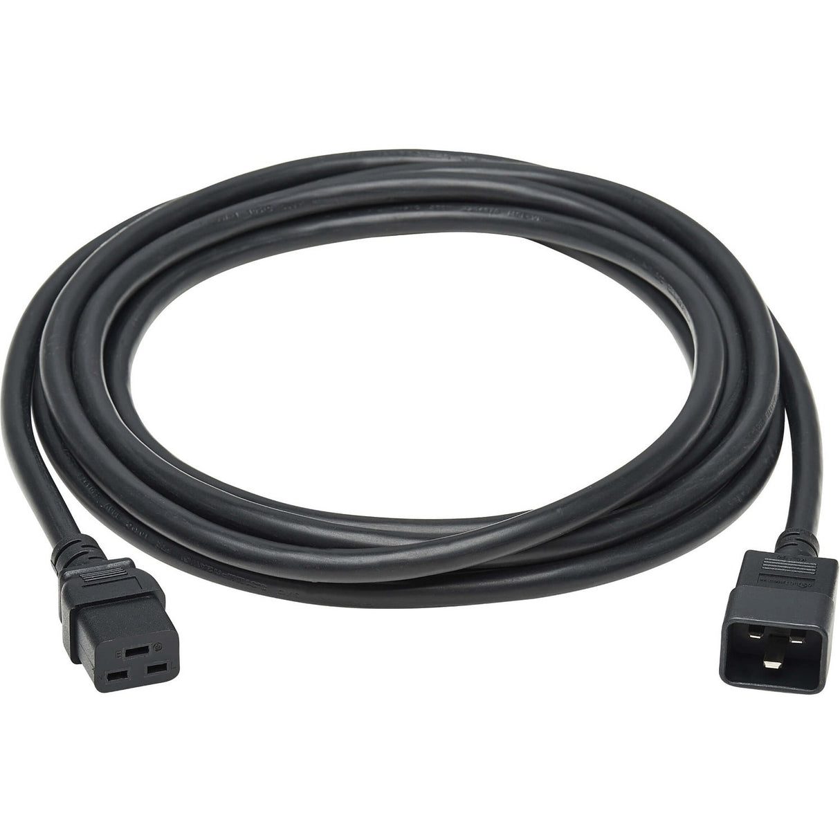 Eaton Tripp Lite Series Power Extension Cord, C19 to C20 - Heavy-Duty, 20A, 250V, 12 AWG, 15 ft. (4.6 m), Black — P036-015