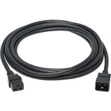 Eaton Tripp Lite Series Power Extension Cord, C19 to C20 - Heavy-Duty, 20A, 250V, 12 AWG, 15 ft. (4.6 m), Black — P036-015