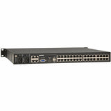 Eaton 32-Port Cat5e KVM over IP Switch - Virtual Media, 2 Remote/1 Local User, HDMI Output, 1U Rack-Mount, TAA — B064-032-02-IPH
