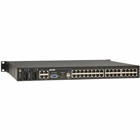Eaton 32-Port Cat5e KVM over IP Switch - Virtual Media, 2 Remote/1 Local User, HDMI Output, 1U Rack-Mount, TAA — B064-032-02-IPH