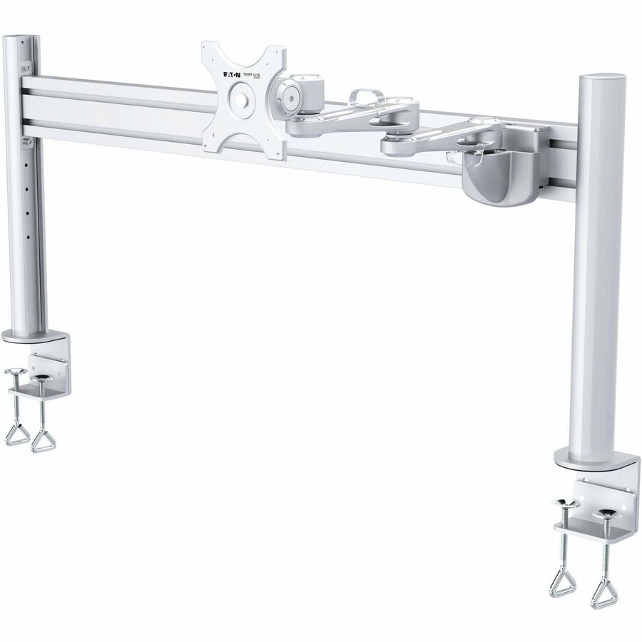 Eaton Tripp Lite Series Dual-Extension Monitor Mount for Slat Wall System, 13" to 32" Displays, TAA — DMSW1332LTAA