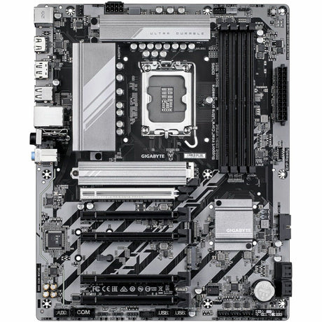 Gigabyte Ultra Durable B860 DS3H WIFI6E Gaming Desktop Motherboard - Intel B860 Chipset - Socket LGA-1851 - ATX — B860 DS3H WIFI6E