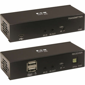 Eaton Tripp Lite Series DisplayPort over Cat6 Extender Kit, Transmitter/Receiver, 4K 60 Hz, 4:4:4, Power over Cable, 230 ft. (70 m), TAA — B127A-1A1-BDBDA