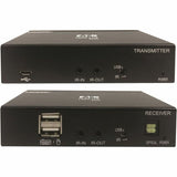 Eaton Tripp Lite Series DisplayPort over Cat6 Extender Kit, Transmitter/Receiver, 4K 60 Hz, 4:4:4, Power over Cable, 230 ft. (70 m), TAA — B127A-1A1-BDBDA