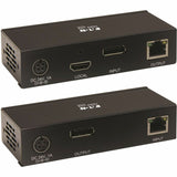 Eaton Tripp Lite Series DisplayPort over Cat6 Extender Kit, Transmitter/Receiver, 4K 60 Hz, 4:4:4, Power over Cable, 230 ft. (70 m), TAA — B127A-1A1-BDBDA