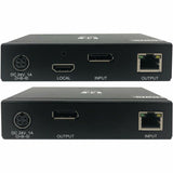 Eaton Tripp Lite Series DisplayPort over Cat6 Extender Kit, Transmitter/Receiver, 4K 60 Hz, 4:4:4, Power over Cable, 230 ft. (70 m), TAA — B127A-1A1-BDBDA