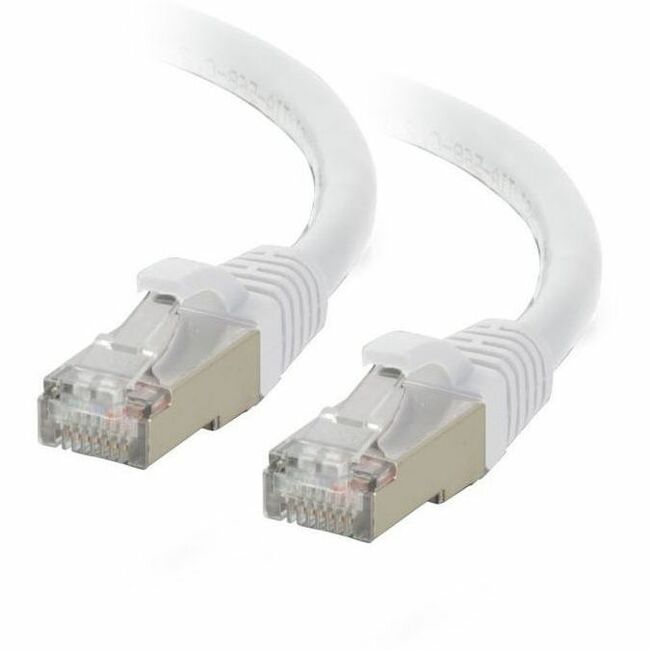 C2G 6ft (1.8m) Cat6a Snagless Shielded (STP) Ethernet Network Patch Cable - White — C2G07385
