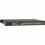 Eaton 32-Port Cat5e KVM over IP Switch - Virtual Media, 1 Remote/1 Local User, HDMI Output, 1U Rack-Mount, TAA — B064-032-01-IPH