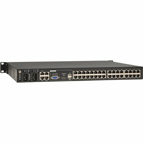 Eaton 32-Port Cat5e KVM over IP Switch - Virtual Media, 1 Remote/1 Local User, HDMI Output, 1U Rack-Mount, TAA — B064-032-01-IPH